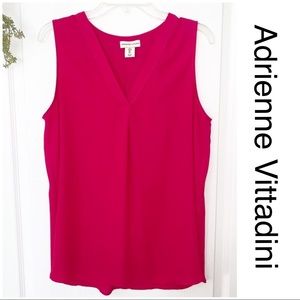Adrienne Vittadini Hot Pink Blouse